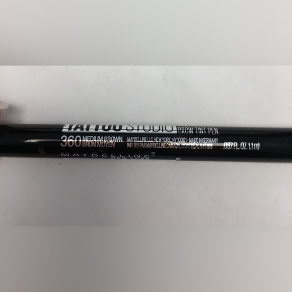 Maybelline medium brown tattoo studio brow tint pen, used 2x. - Picture 3 of 5